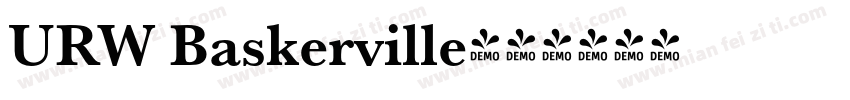 URW Baskerville字体转换
